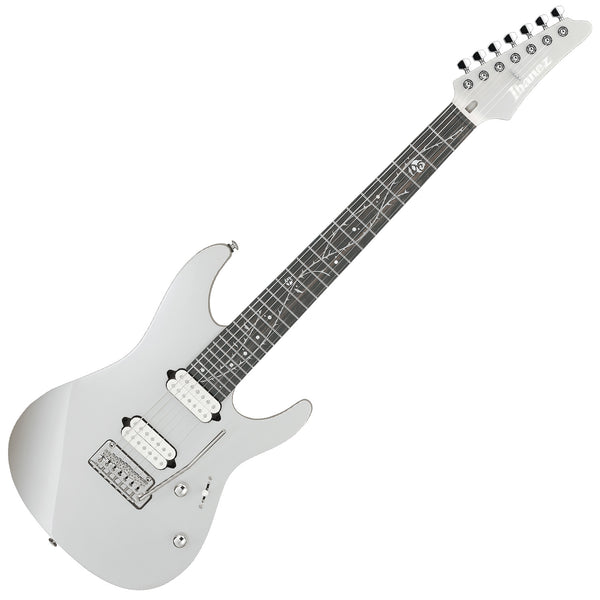 Ibanez Tim Henson Signature 7 String Electric Guitar Gotoh Trem Locking Heads in Classic Silver w/Bag - TOD70