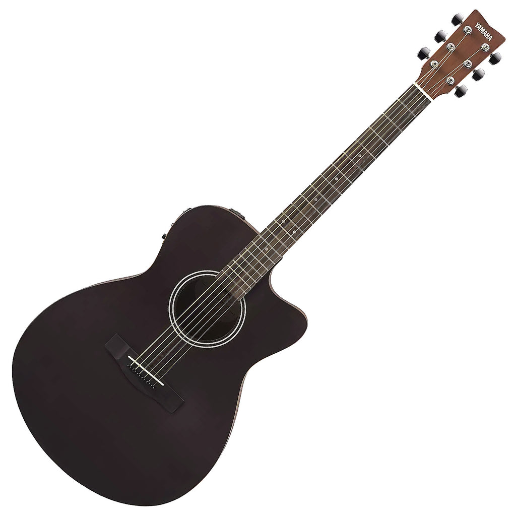 Yamaha Acoustic Electric Built-in Tuner 4 Band EQ in Smokey Black - FSX400CSMB