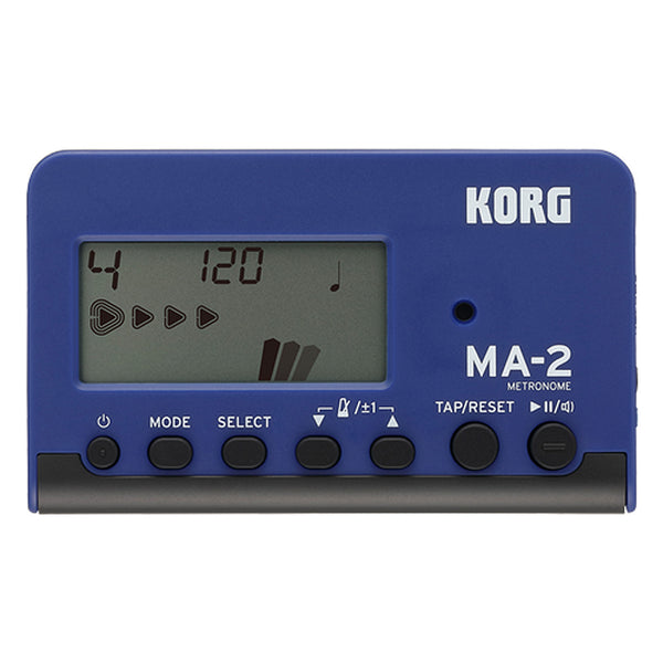 Korg Digital LCD Metronome in Blue and Black - MA2BLBK