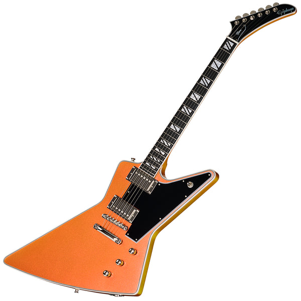 Epiphone Futura Series Explorer Custom Electric Guitar in Firestorm Shift w/Gig Bag - EIFEXCFSSNH