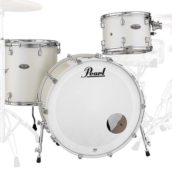 Pearl Decade Maple 3 Piece Shell Pack in White Satin Pearl - DMP943XPC229