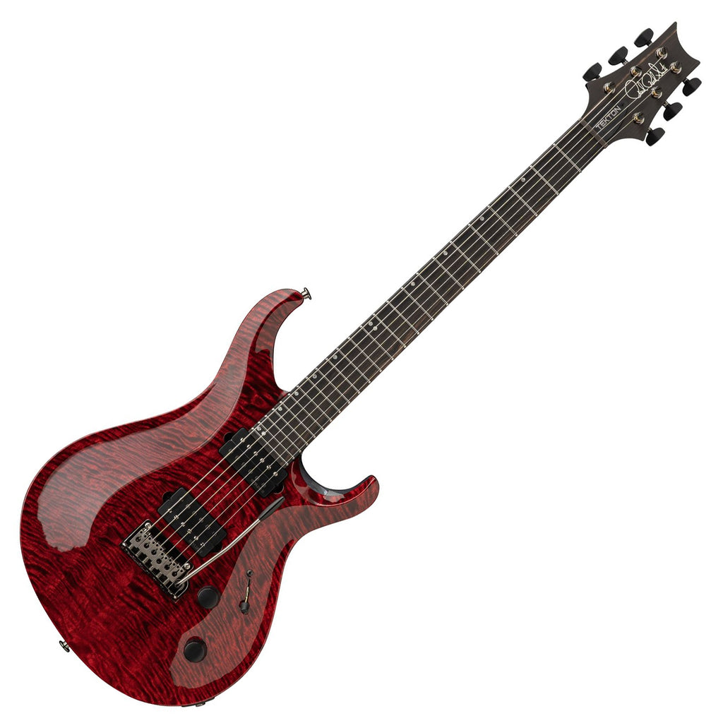 PRS Tekton T Electric Guitar Black Satin Neck In Bloodstone Red w/PRS Premium Gig Bag - 1178931D