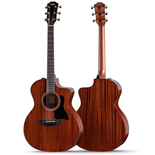 Taylor Special Edition Grand Auditorium Acoustic Electric Neo-Tropical Mahogany Sapele w/Bag in Blackwood Stain w/Bag - 224CESE