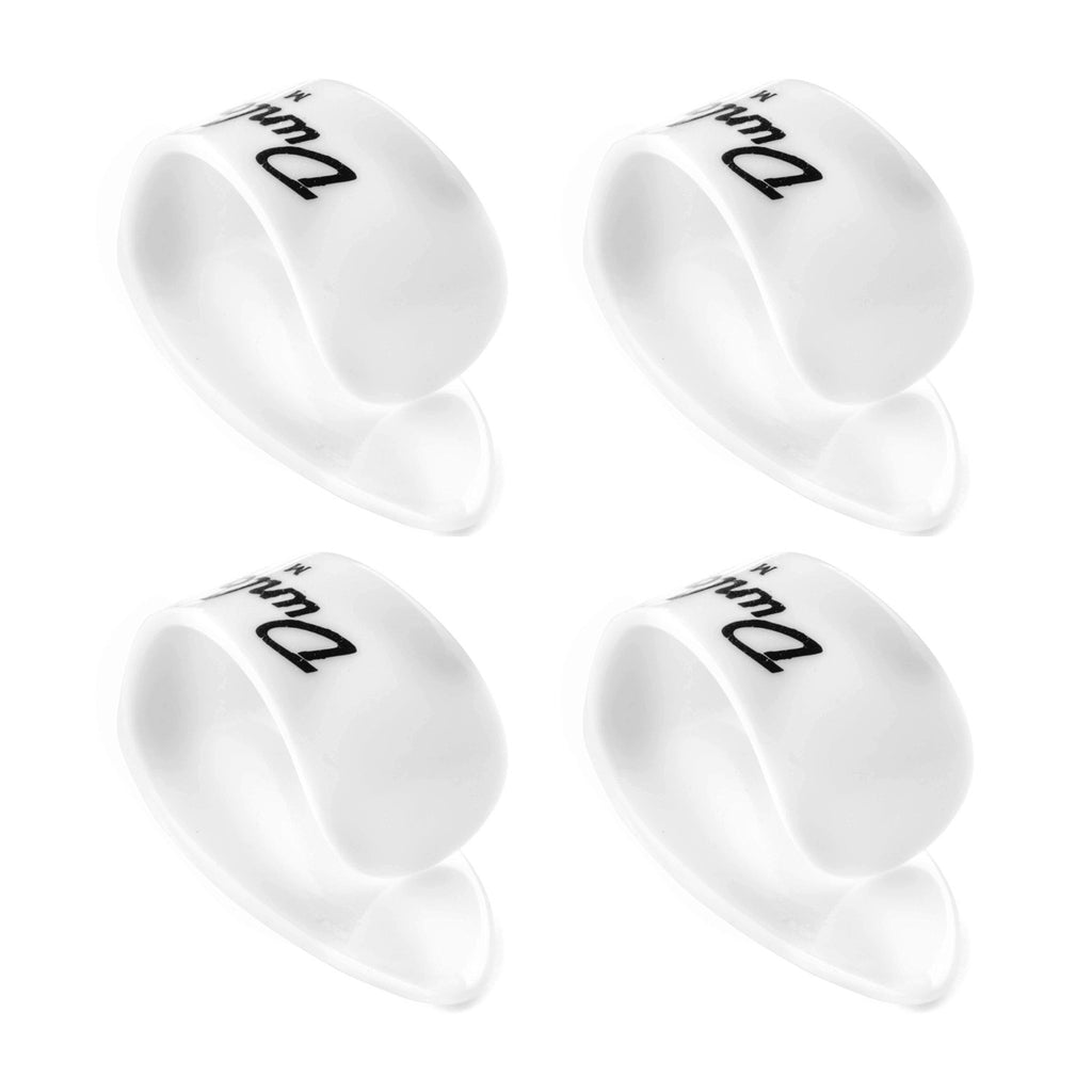 Dunlop Extra Large White Thumb picks 4 Pieces - 9004P