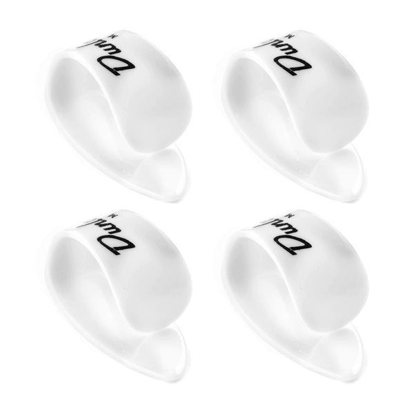 Dunlop Extra Large White Thumb picks 4 Pieces - 9004P