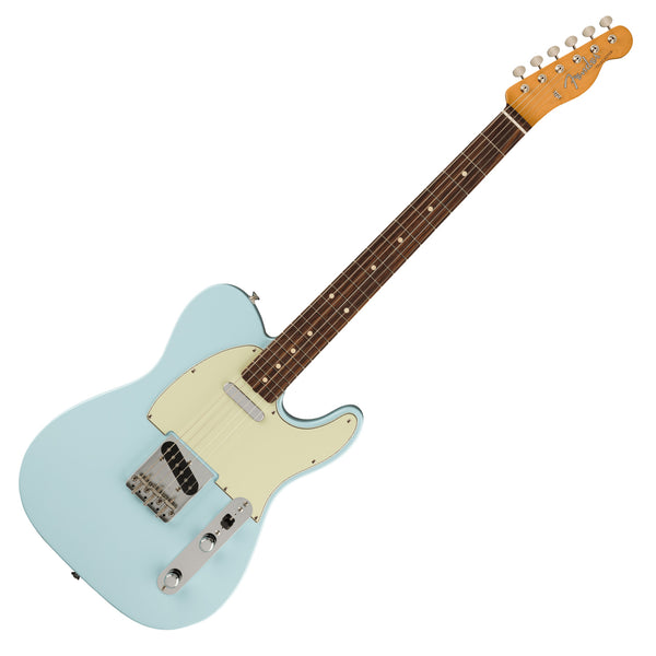 Fender VIntera II 60s Telecaster Electric Guitar Rosewood in Sonic Blue - 0149050372