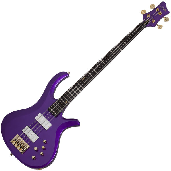 Schecter FreeZesicle4 Bass Guitar in Freeze Purple - 2297SHC