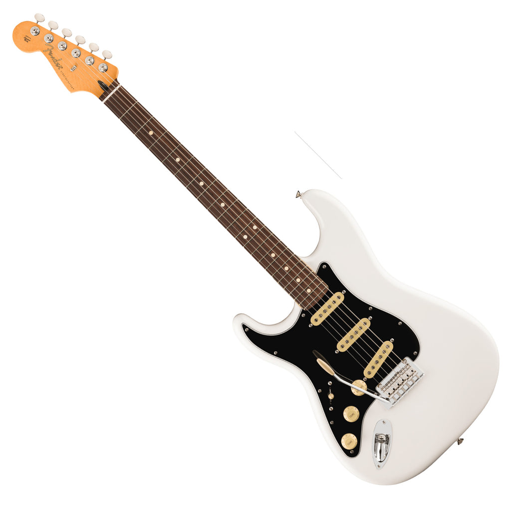 Fender Player II Left Handed Stratocaster RW Electric Guitar in Polar White - 0140530515