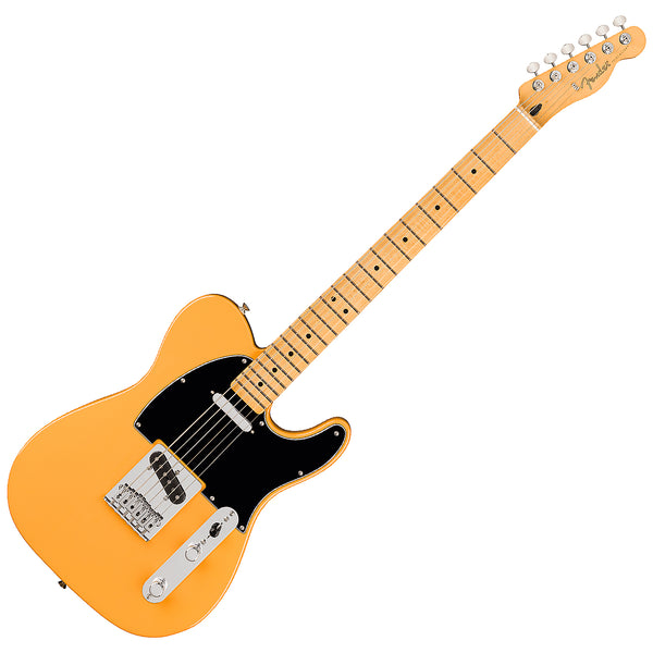 Fender 75th Anniversary Player II Baritone Telecaster Electric Guitar Maple in Butterscotch Blonde - 0147112550
