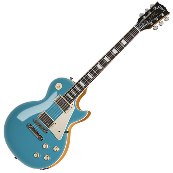 Gibson Custom Colour Series 60s Les Paul Standard Electric Guitar in Pelham Blue Top - LPS6P00PHNH