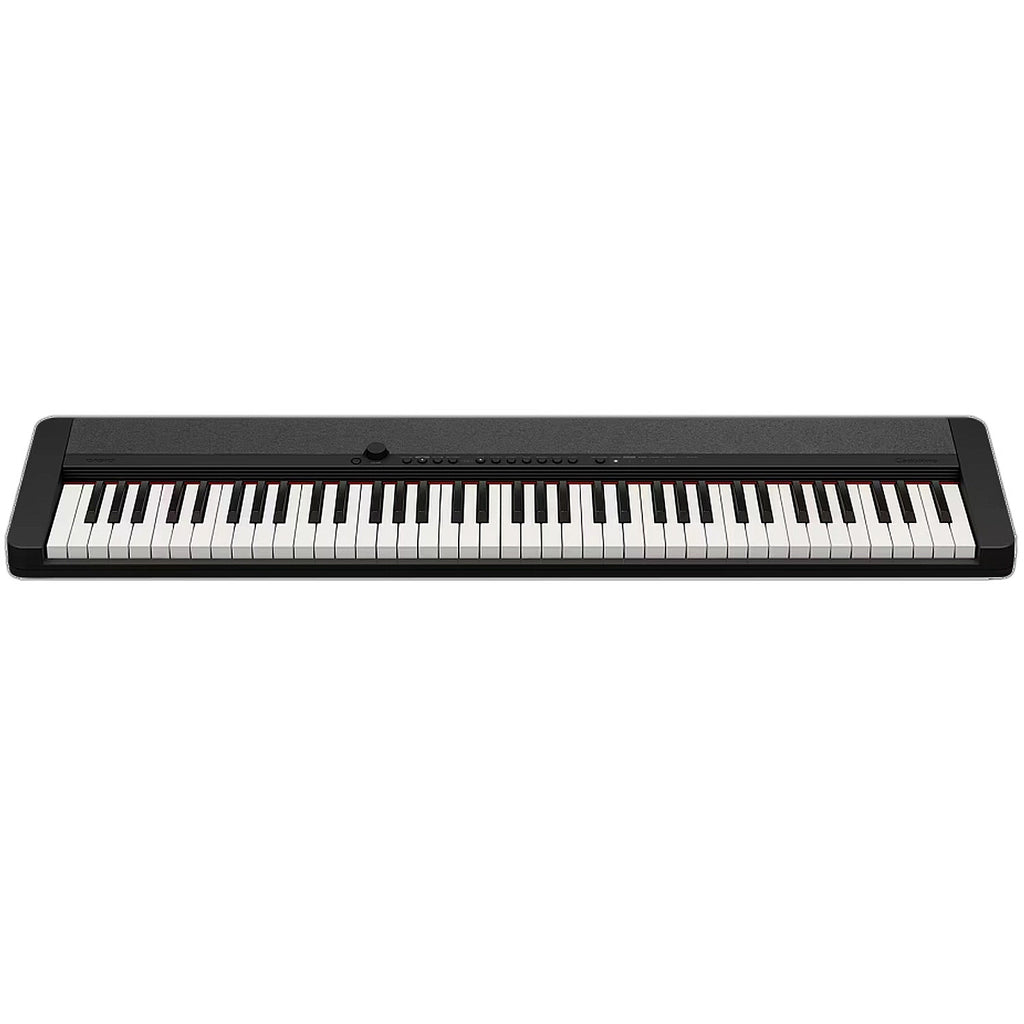 Casio 76 Key Keyboard USB in Black w/ Music Rest & Power Supply - CTS176BK