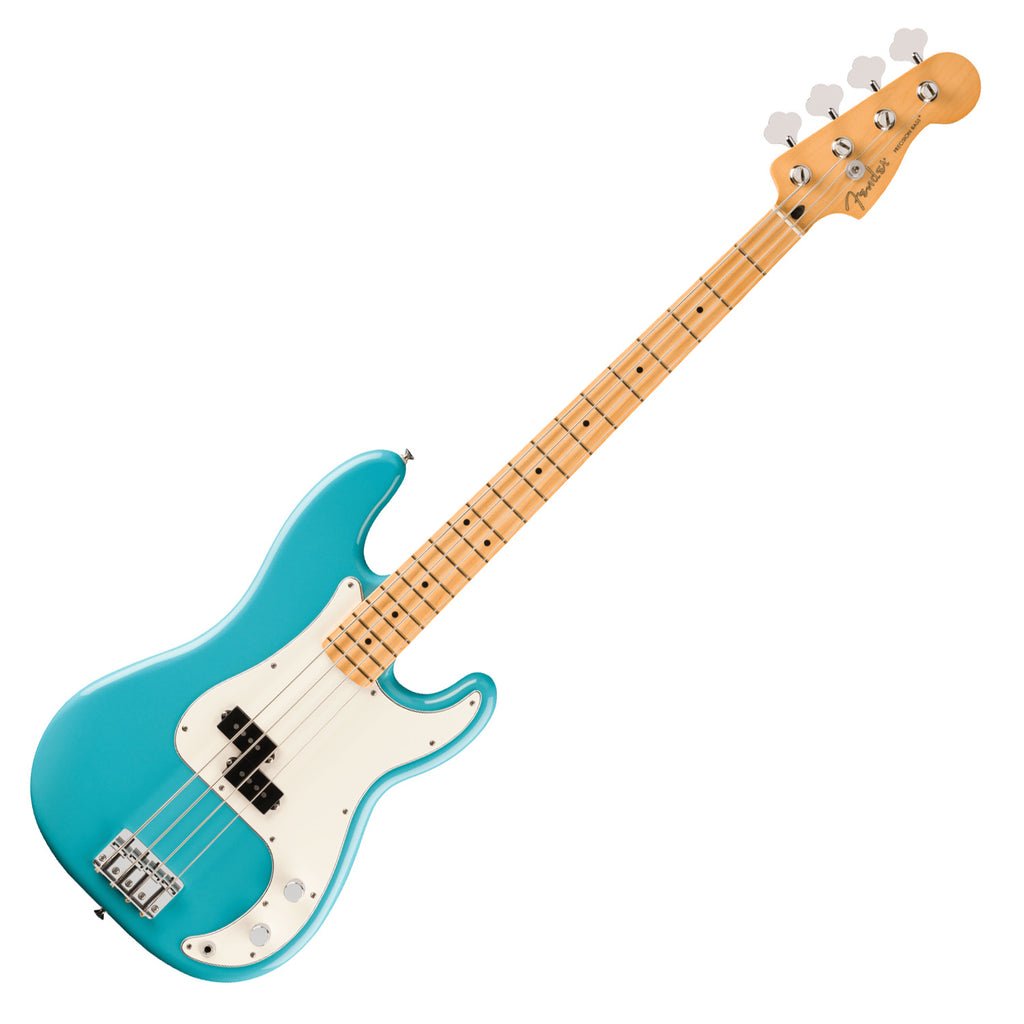 Fender Player II Precision Electric Bass in Aquatone Blue - 0140472518