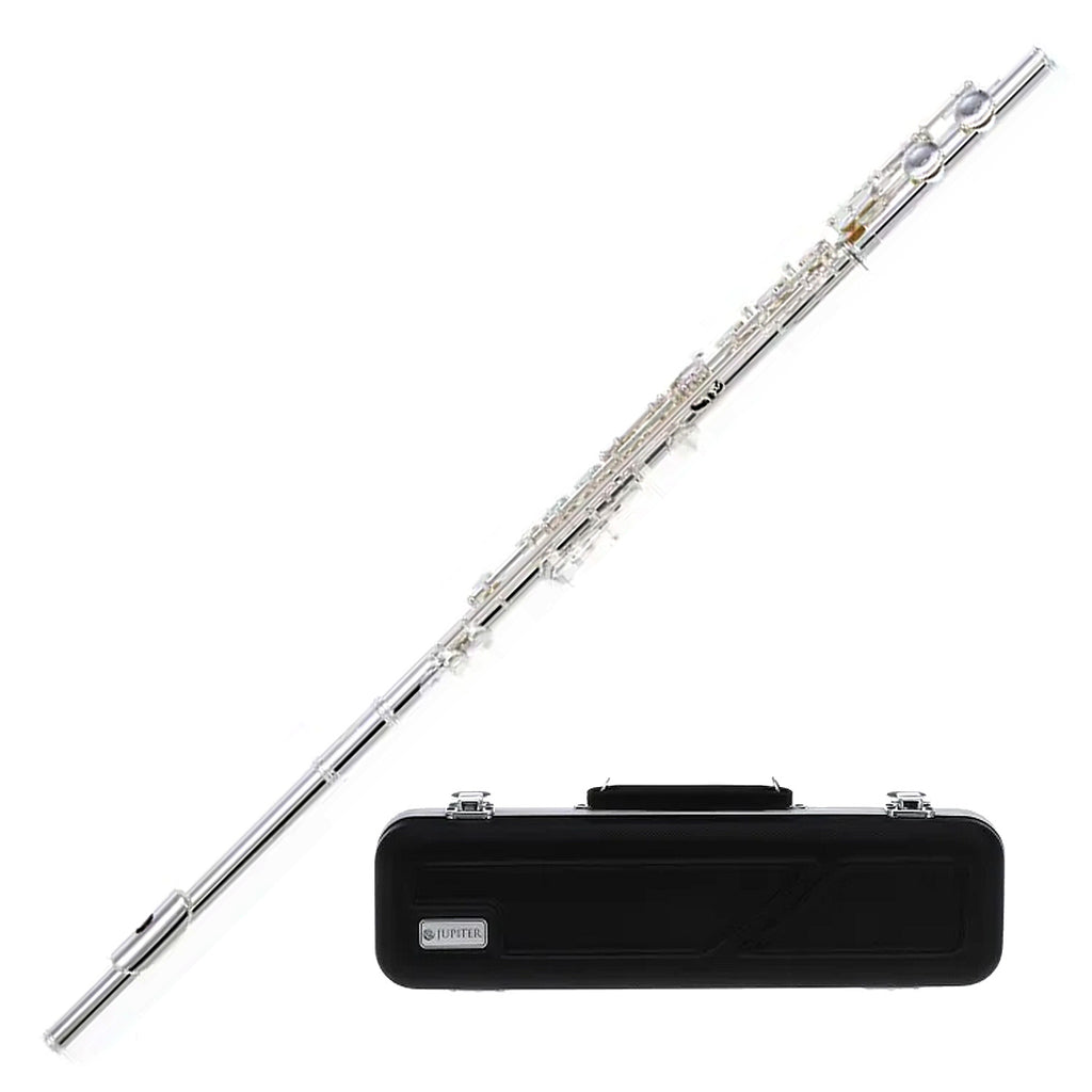 Jupiter Closed Hole Offset G Silver Plated C Flute - JFL710