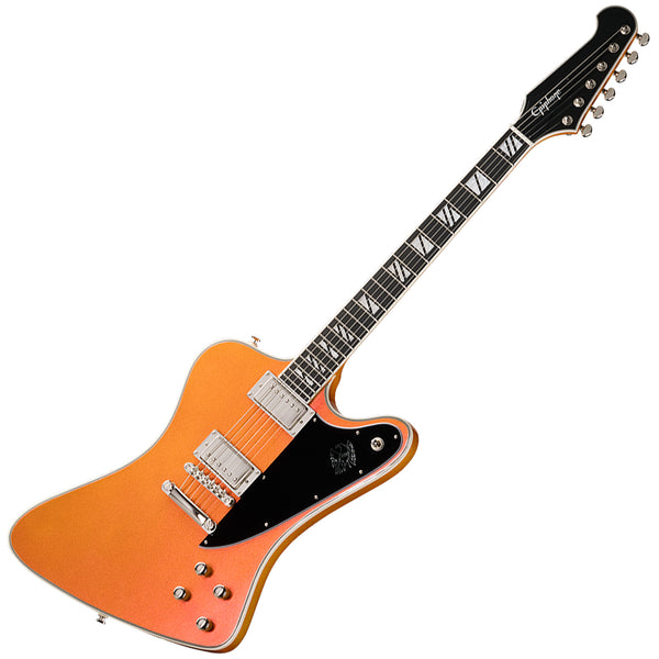 Epiphone Futura Series Firebird Custom Electric Guitar in Firestorm Shift w/Gig Bag - EIFFBCFSSNH