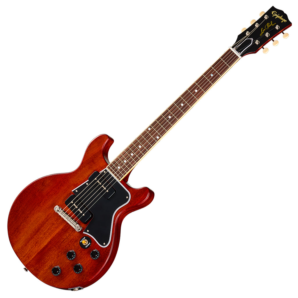 Epiphone IGC 1960 Les Paul Special Double Cut Reissue Electric Guitar in Cherry Red - ECLSR0CRNH