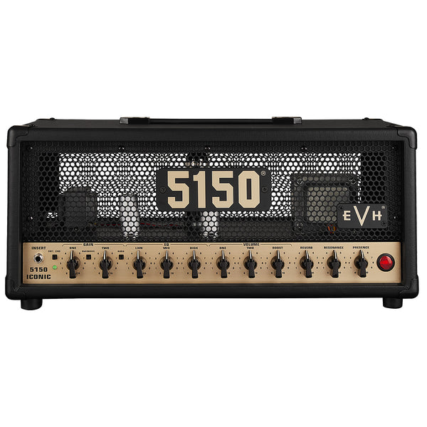 EVH 5150 Iconic Series 15W EL34 Tube Guitar Amplifier Head in Black - 2258200000