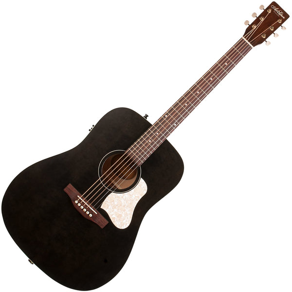 Art & Lutherie Americana Acoustic Electric Faded Black Presys II in Faded Black - 051717