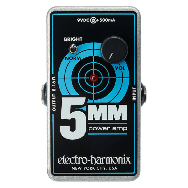 Electro Harmonix 5mm Guitar Power Amp Effects Pedal - 5mm