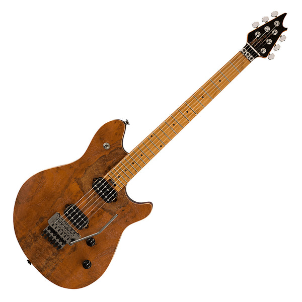 EVH Wolfgang WG Standard Electric Guitar Exotic Black Walnut Baked Maple in Natural - 5107002511