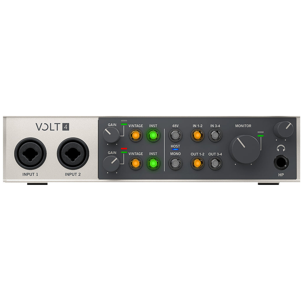 Universal Audio Volt 4 4-in/4-out USB 2.0 Audio Interface - UAVOLT4