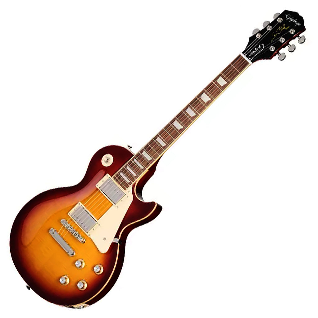 Epiphone Inspired by Gibson Les Paul Standard Electric Guitar in 60s Iced Tea Burst w/Premium Bag - EIGLP6ITNH