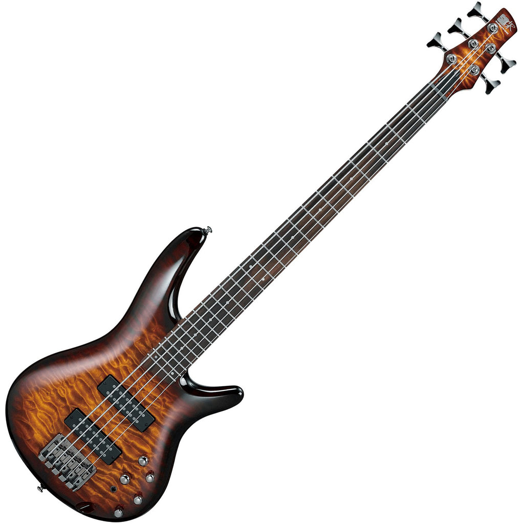 Ibanez SR Standard 5 String Electric Bass in Dragon Eye Burst - SR405EQMDEB