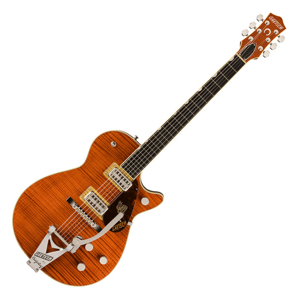Gretsch G6130T Limited Edition Sidewinder Electric Guitar String Thru Bigsby Ebony in Bourbon Stain - 2402438826