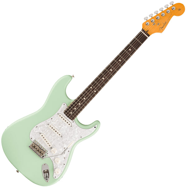 Fender Limited Cory Wong Stratocaster Electric Guitar Rosewood Stn in Surf Green - 115010757
