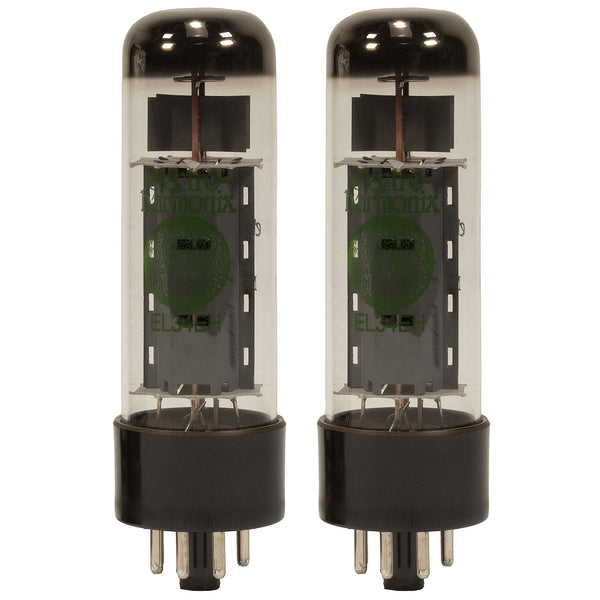 ElectroHarmonix Matched Pair of EL34 British Tone Power Tubes - EL34EHM
