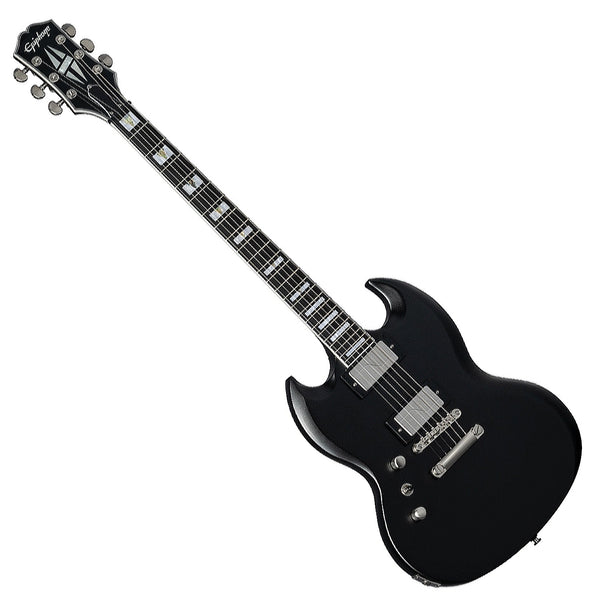 Epiphone Left Hand SG Prophecy Electric Guitar in Aged Jet Black - EISGYAJBBNLH