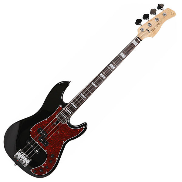 Sire P7 4 String Electric Bass Alder Body Ebony Fingerboard in Black - P7ALDER4BK