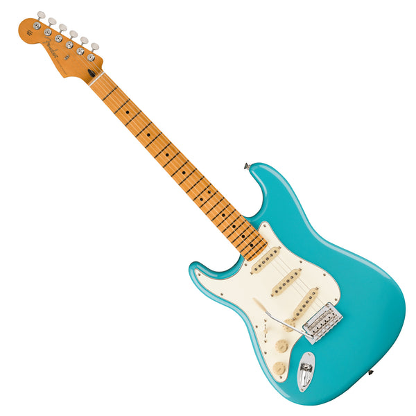 Fender Player II Left Handed Stratocaster Electric Guitar in Aquatone Blue - 0140532518