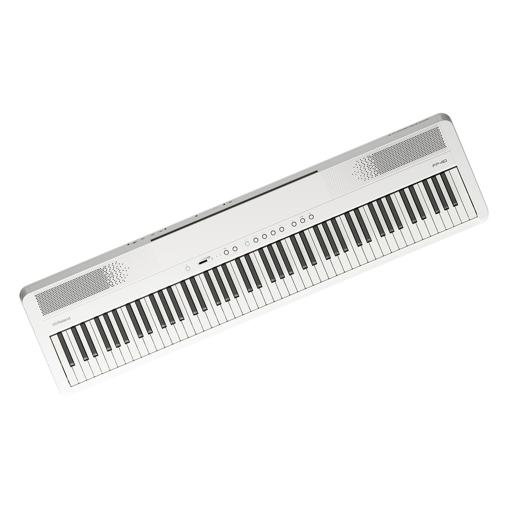 Roland FP40WH 88 Key Digital Piano Weighted Action in White - FP40WH