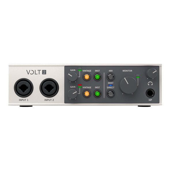 Universal Audio Volt 2 2-in/2-out USB 2.0 Audio Interface - UAVOLT2