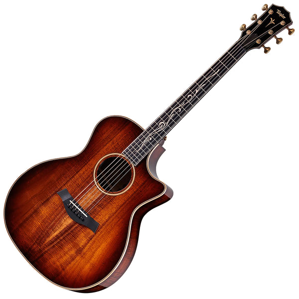 Taylor GA Next Generation Acoustic Electric Koa Top Figured Koa in Shaded Edgeburst w/Case - K24CEKKSEBNG