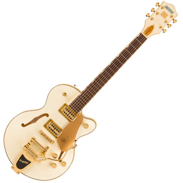 Gretsch Electromatic Chris Rocha BroadkasterJr. Center Block Electric Guitar in Vintage White - 2509701653