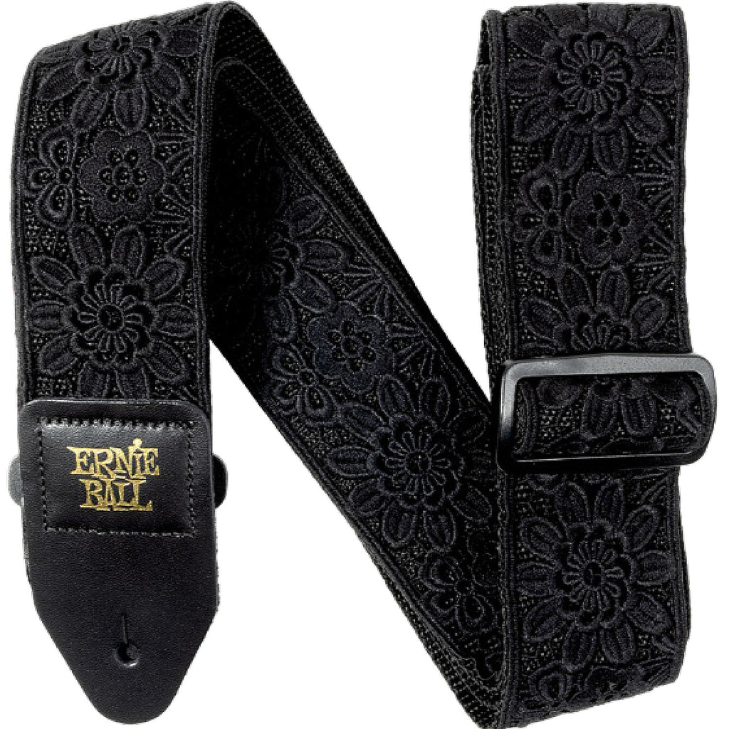 Ernie Ball Daisy After Dark Jacquard Guitar Strap - 5438EB