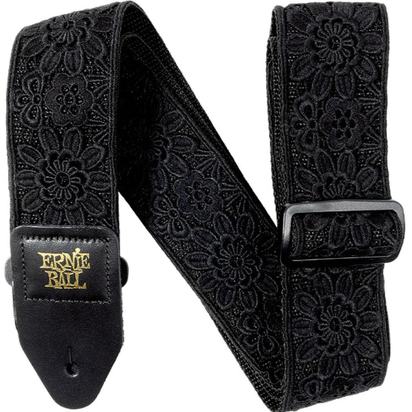 Ernie Ball Daisy After Dark Jacquard Guitar Strap - 5438EB