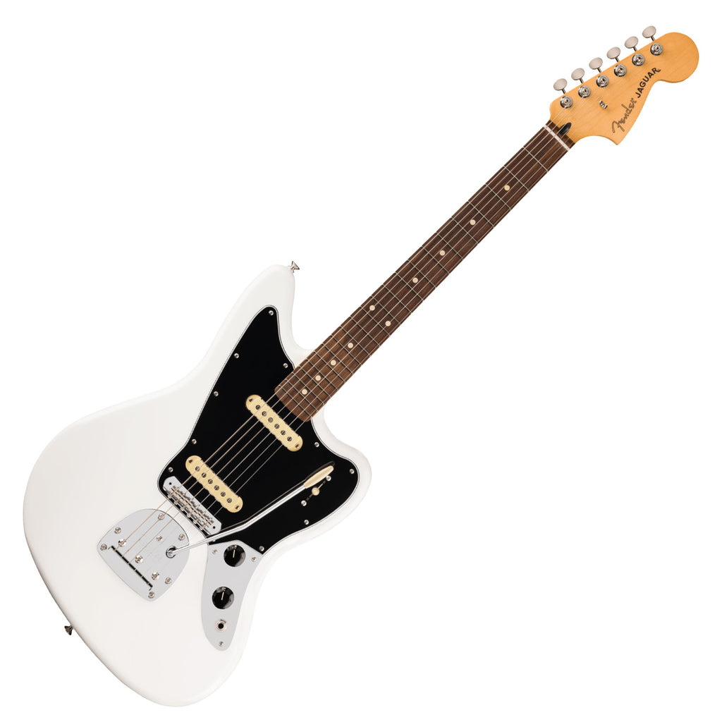 Fender Player II Jaguar RW Electric Guitar in Polar White - 0140580515