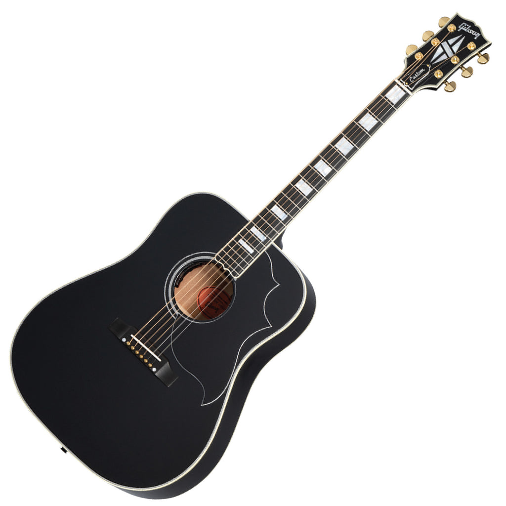 Gibson Hummingbird Custom Acoustic Electric in Ebony - ACSSSHCEBGH