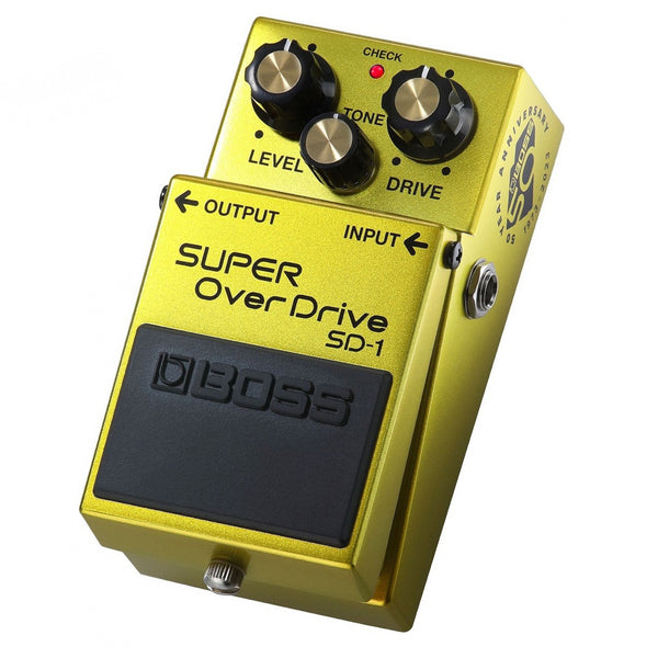 Boss SD1 Super Overdrive 50th Anniversary Effects Pedal - SD1B50A