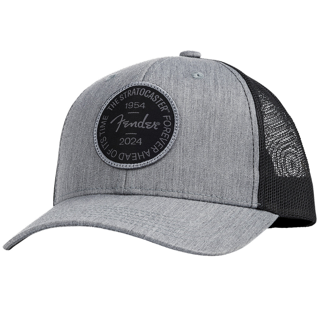 Fender Stratocaster 70th Anniversary Badge Hat in Gray Heather - 9122421501