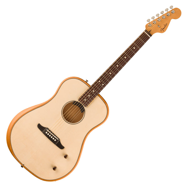 Fender Highway Parlor Acoustic Electric in Natural Rosewood Fingerboard w/Bag - 0972522121