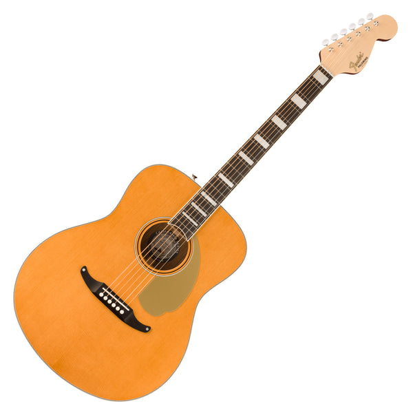 Fender Palomino VIntage Acoustic Electric in Aged Natural w/Case - 0971042334