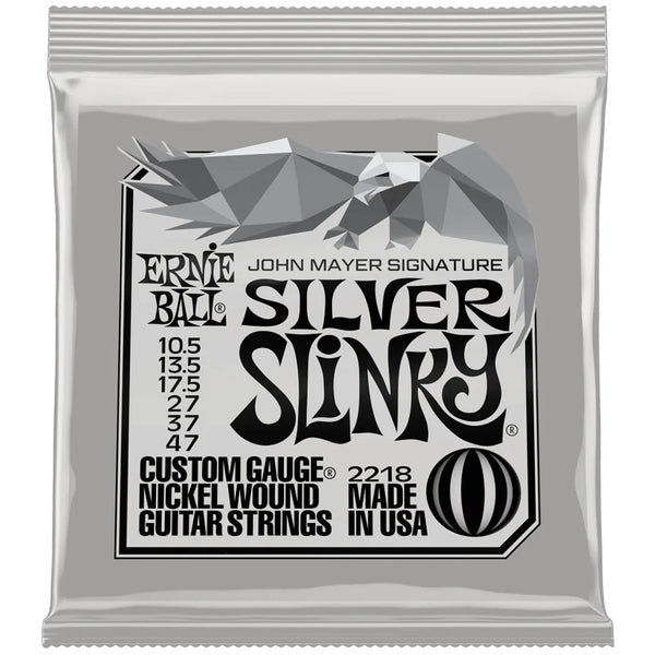 Ernie Ball John Mayer Signature Silver Slinky Electric Strings 10.5 to 47 - 2218EB