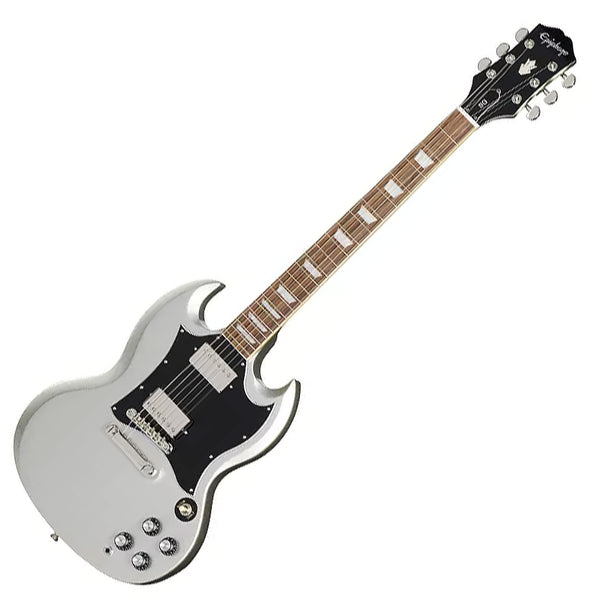 Epiphone SG Standard Electric Guitar in Silver Mist w/Premium Gig Bag - EIGSGSSMNH