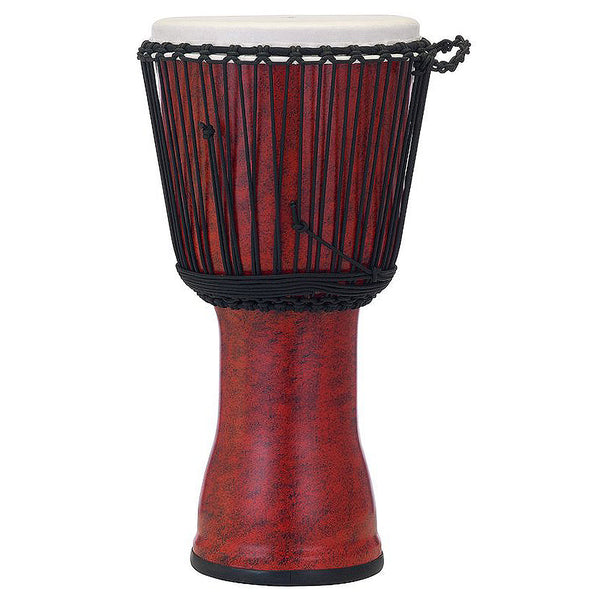 Pearl Artisan 12 Inch Rope Tuned Djembe in Molten Scarlet - PBJVR12699
