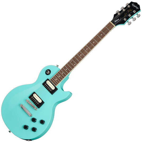 Epiphone Les Paul Tribute E1 Electric Guitar in Aqua - E1LPOAQNH