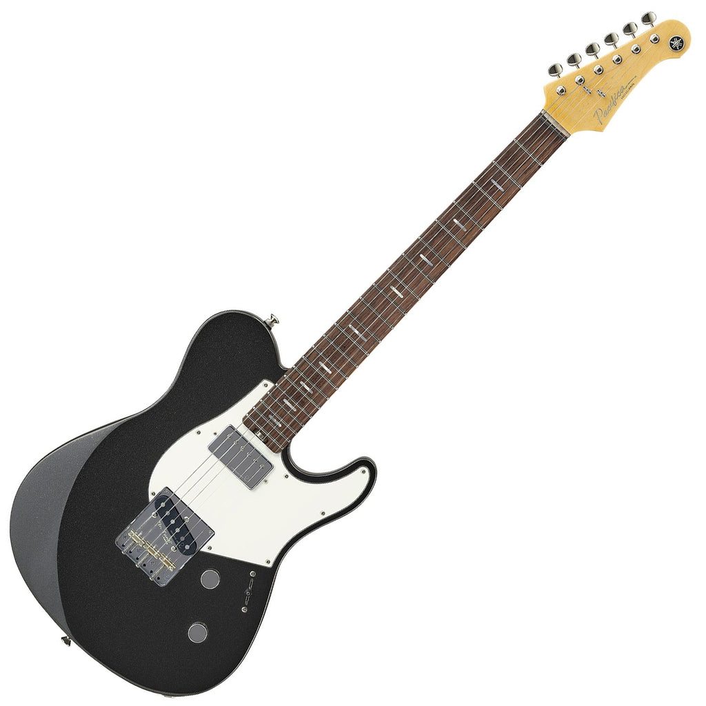 Yamaha Pacifica Single Cut Professional Electric Guitar Rosewood in Black Metallic w/Hardshell Case - PACP11SBM