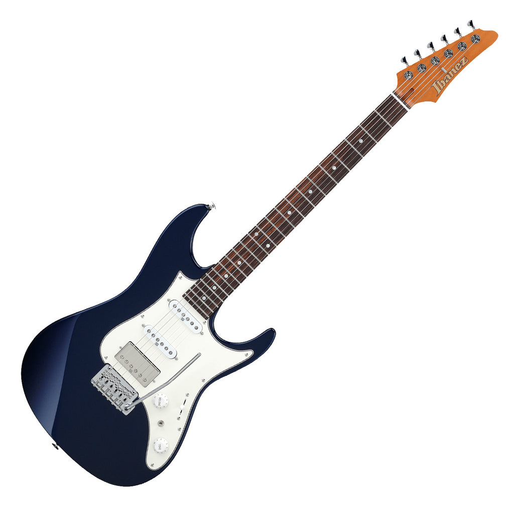 Ibanez AZ Prestige Electric Guitar in Dark Tide Blue w/Case - AZ2204NWDTB